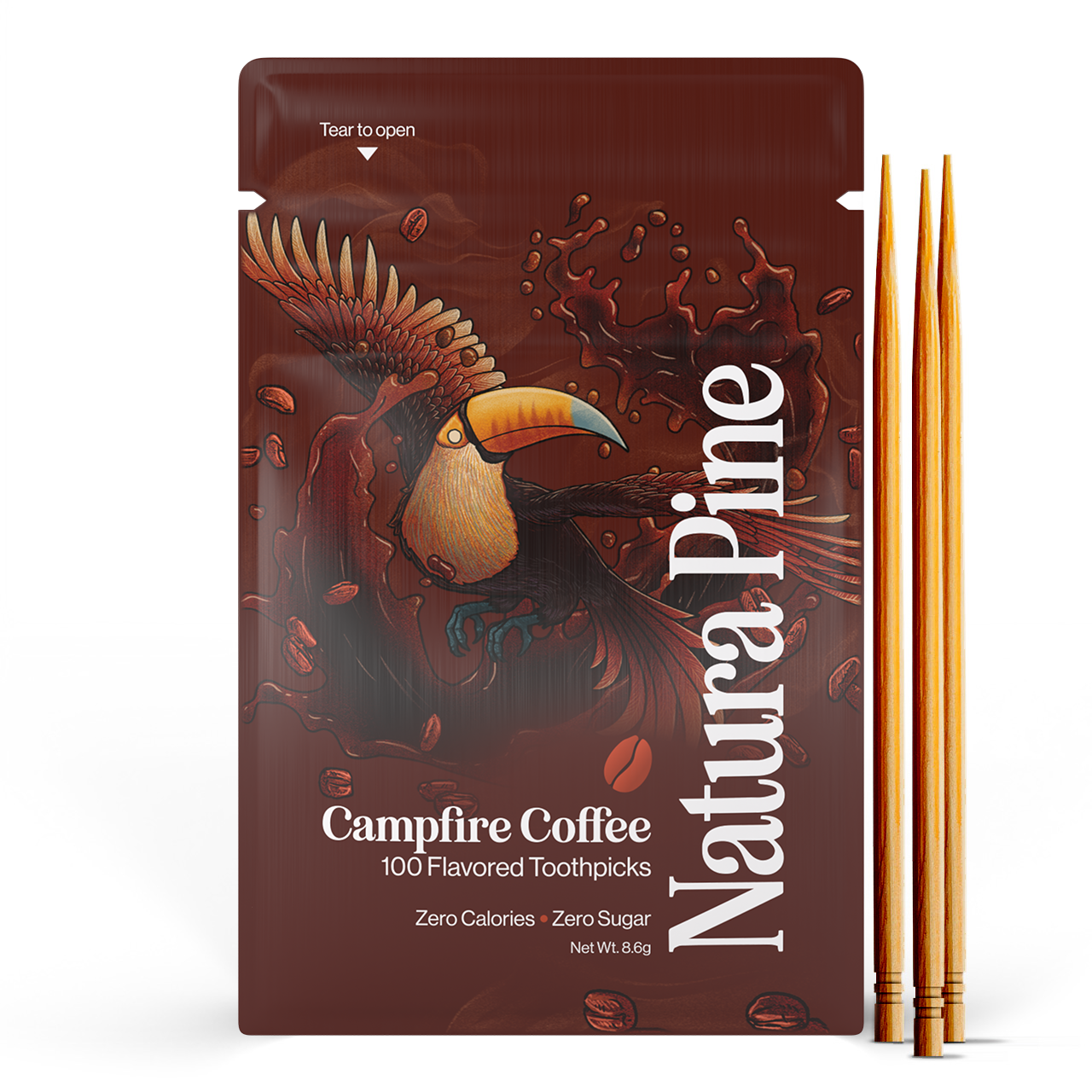 Campfire Coffee Flavored Toothpicks – Natura Pine