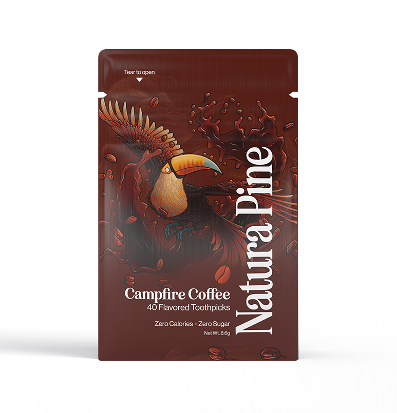Campfire Coffee Flavored Toothpicks Pouch – Natura Pine