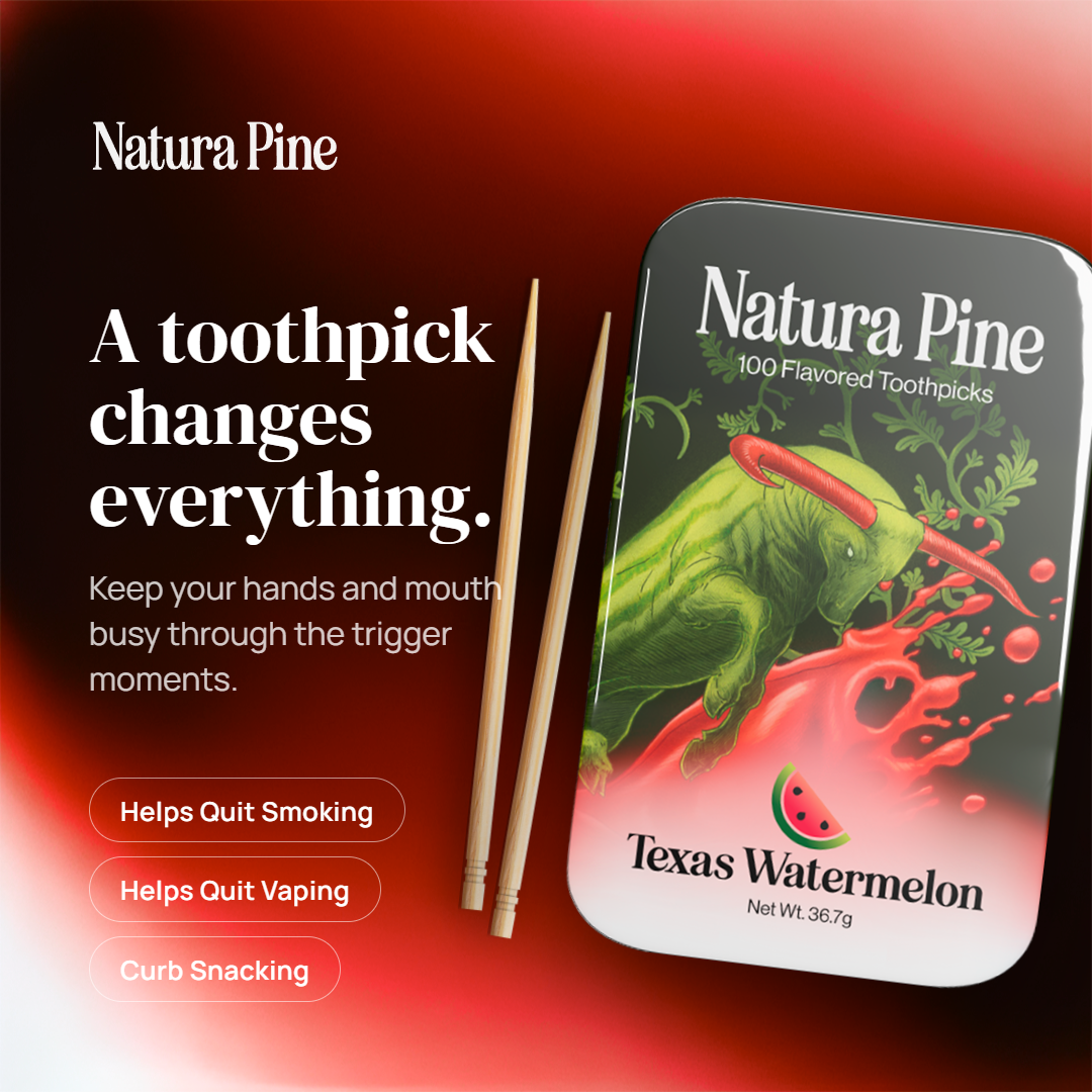 Texas Watermelon Flavored Toothpicks Pouch