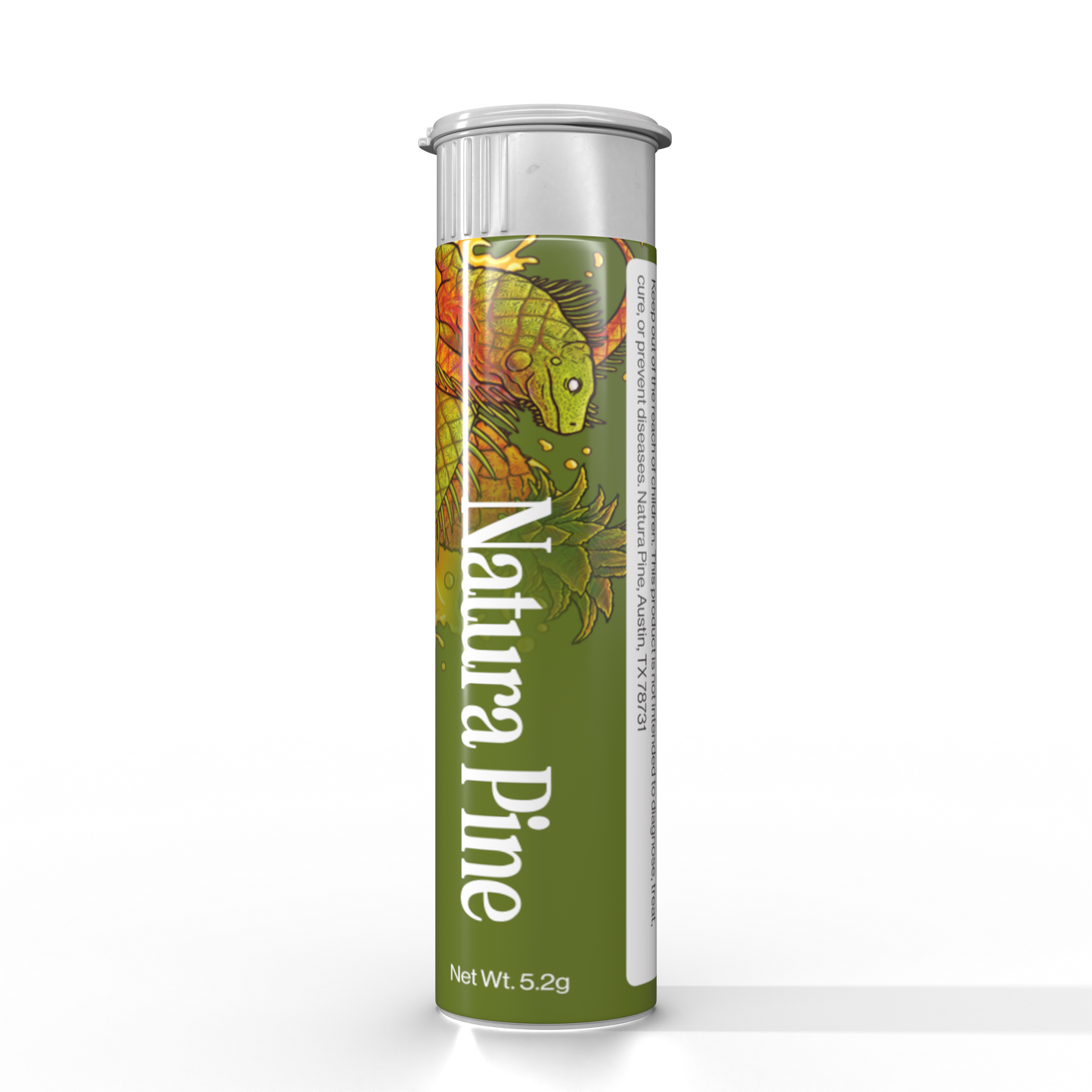Pacific Pineapple Flavored Toothpicks Tube