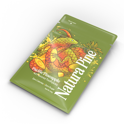Pacific Pineapple Flavored Toothpicks Pouch