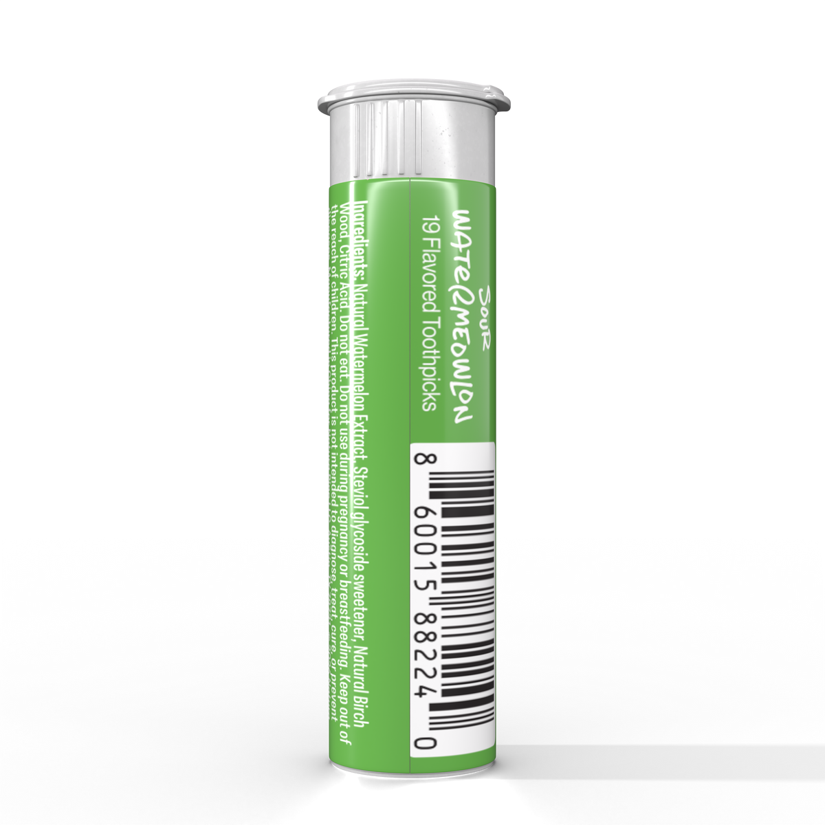 Sour Watermeowlon Flavored Toothpick Tube (Sour Watermelon)