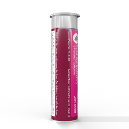 Sour Strawberry Flavored Toothpick Tube