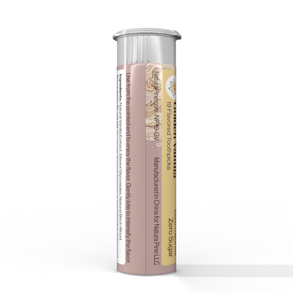 Golden Vanilla Flavored Toothpicks Tube