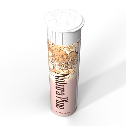 Golden Vanilla Flavored Toothpicks Tube