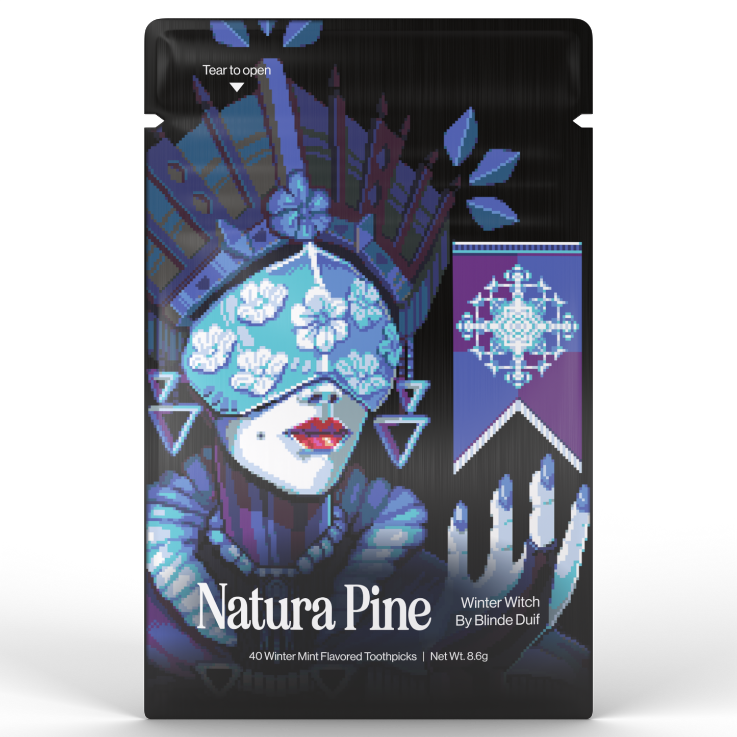 Winter Mint - Flavored Toothpicks Pouch (Winter Witch Edition)
