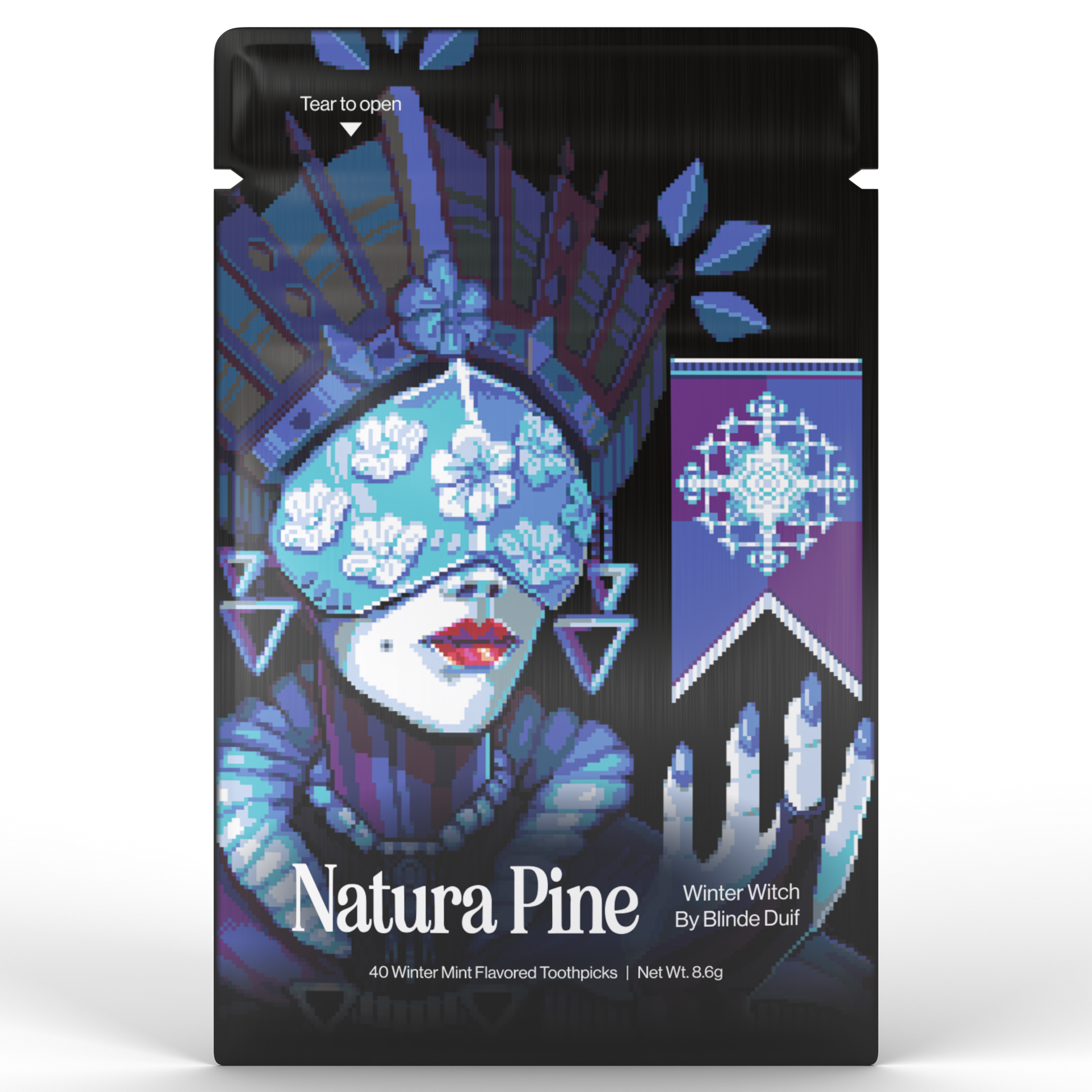 Winter Mint - Flavored Toothpicks Pouch (Winter Witch Edition