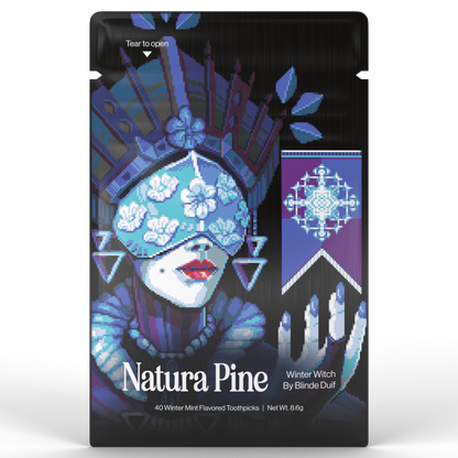 Winter Mint - Flavored Toothpicks Pouch (Winter Witch Edition)