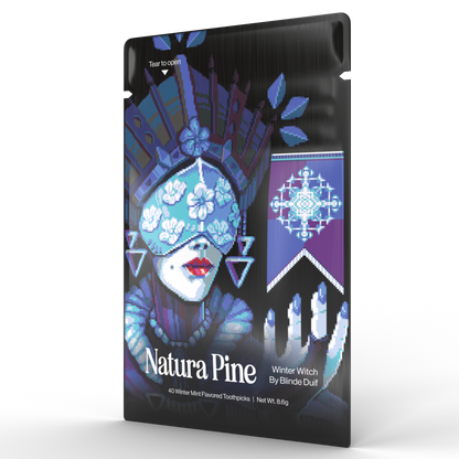 Winter Mint - Flavored Toothpicks Pouch (Winter Witch Edition)