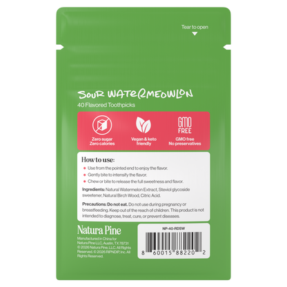 Sour Watermeowlon Flavored Toothpick Pouch (Sour Watermelon)