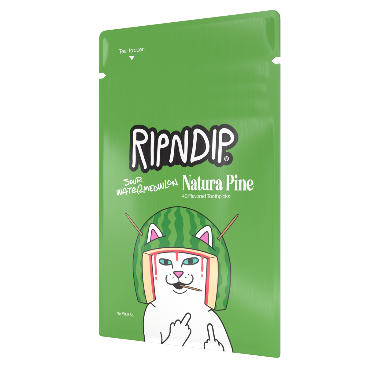 Sour Watermeowlon Flavored Toothpick Pouch (Sour Watermelon)
