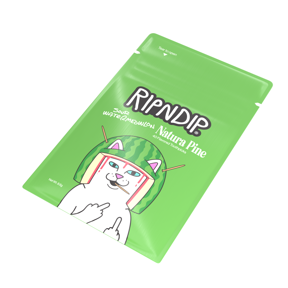 Sour Watermeowlon Flavored Toothpick Pouch (Sour Watermelon)