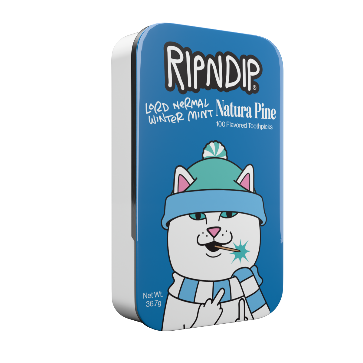 Lord Nermal Winter Mint Flavored Toothpick Tin (Winter Mint)