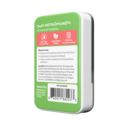Sour Watermeowlon Flavored Toothpick Tin (Sour Watermelon)