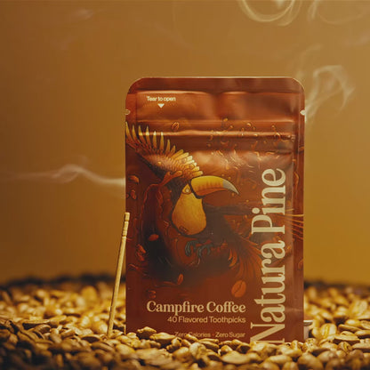 Campfire Coffee Flavored Toothpicks Pouch